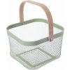 Košík Orion GREENISH 27x24x16cm zelený