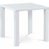 Autronic AT-3005 WT jedálenský stôl 80x80x76cm, vysoký lesk biely
