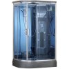 Aplomo Monster Silver L/P 120x88x220 Parný masážny sprchový box Orientácia: pravá, MO-02188GSP