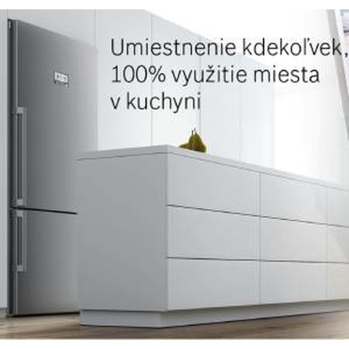 Umiestnenie kdekoľvek, 100% využitie miesta v kuchyni