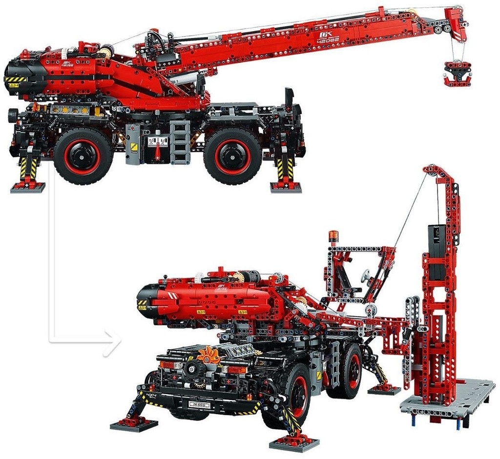 LEGO® Technic 42082 Veľký terénny žeriav od 351,7 € - Heureka.sk