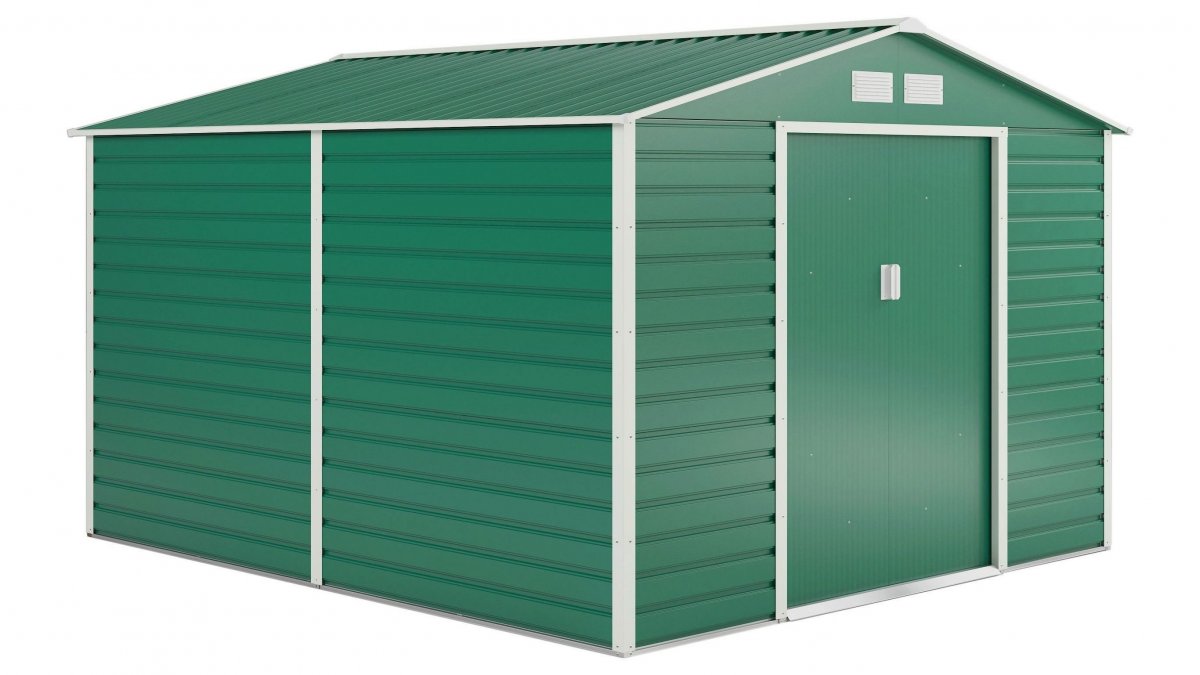 Hlavné prednosti plechového záhradného domčeka