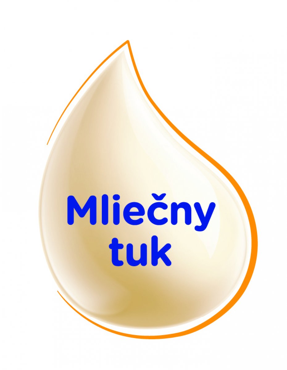 Mliečny tuk dodáva nielen lahodnú chuť