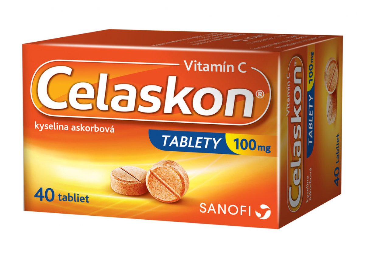 Celaskon tablety Vitamin C 100 mg tbl.40 x 100 mg od 1,81 € - Heureka.sk