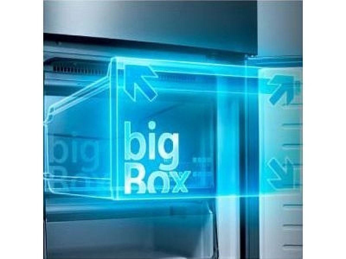 Extra veľký mraziaci box pre objemné potraviny