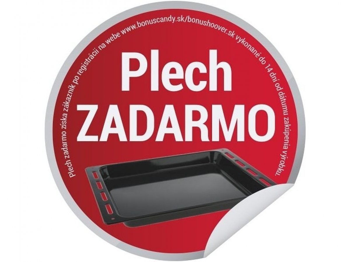 Plech zadarmo ako darček