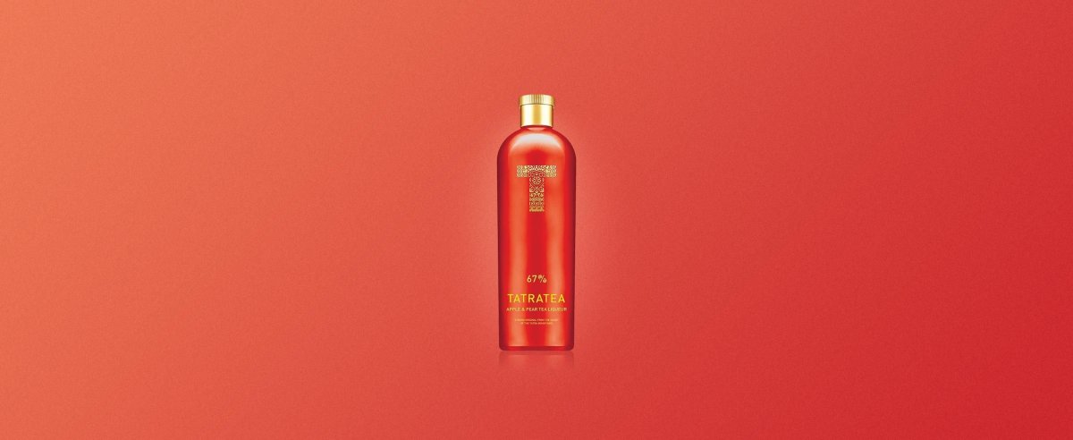 Tatratea Apple & Pear 67% 0,7 l (čistá fľaša)
