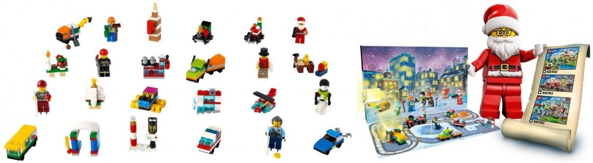 LEGO Adventní kalnedář City 6303