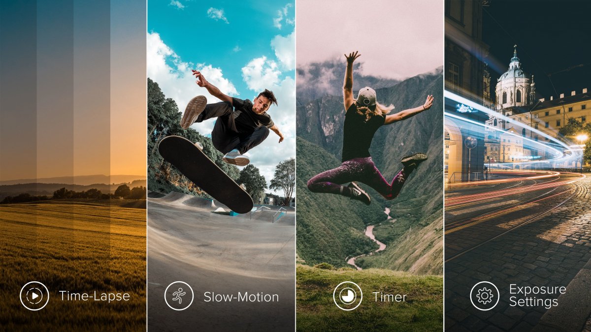 Kreatívne videá a fotografie priamo z kamery
