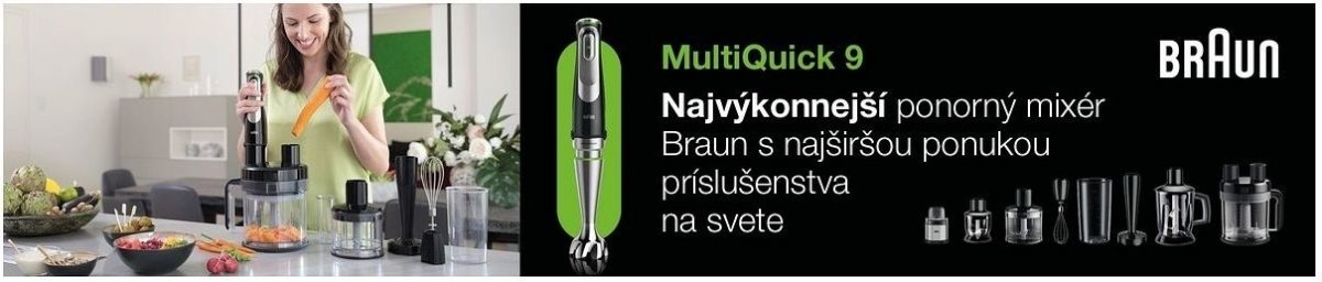 Braun MultiQuick 9 MQ 9135 XI od 248,95 € - Heureka.sk
