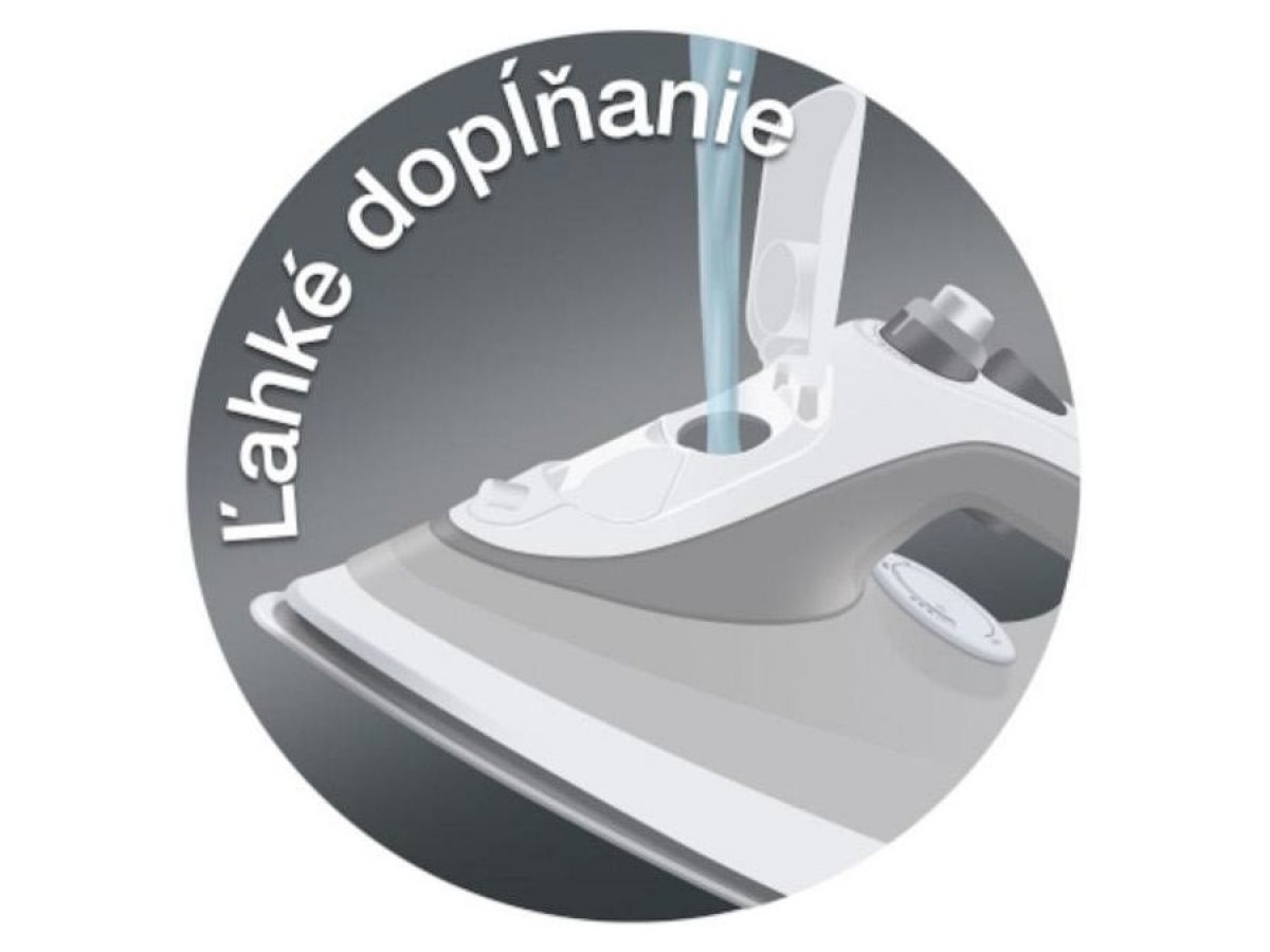Veľká nádržka a jednoduché doplnenie vody