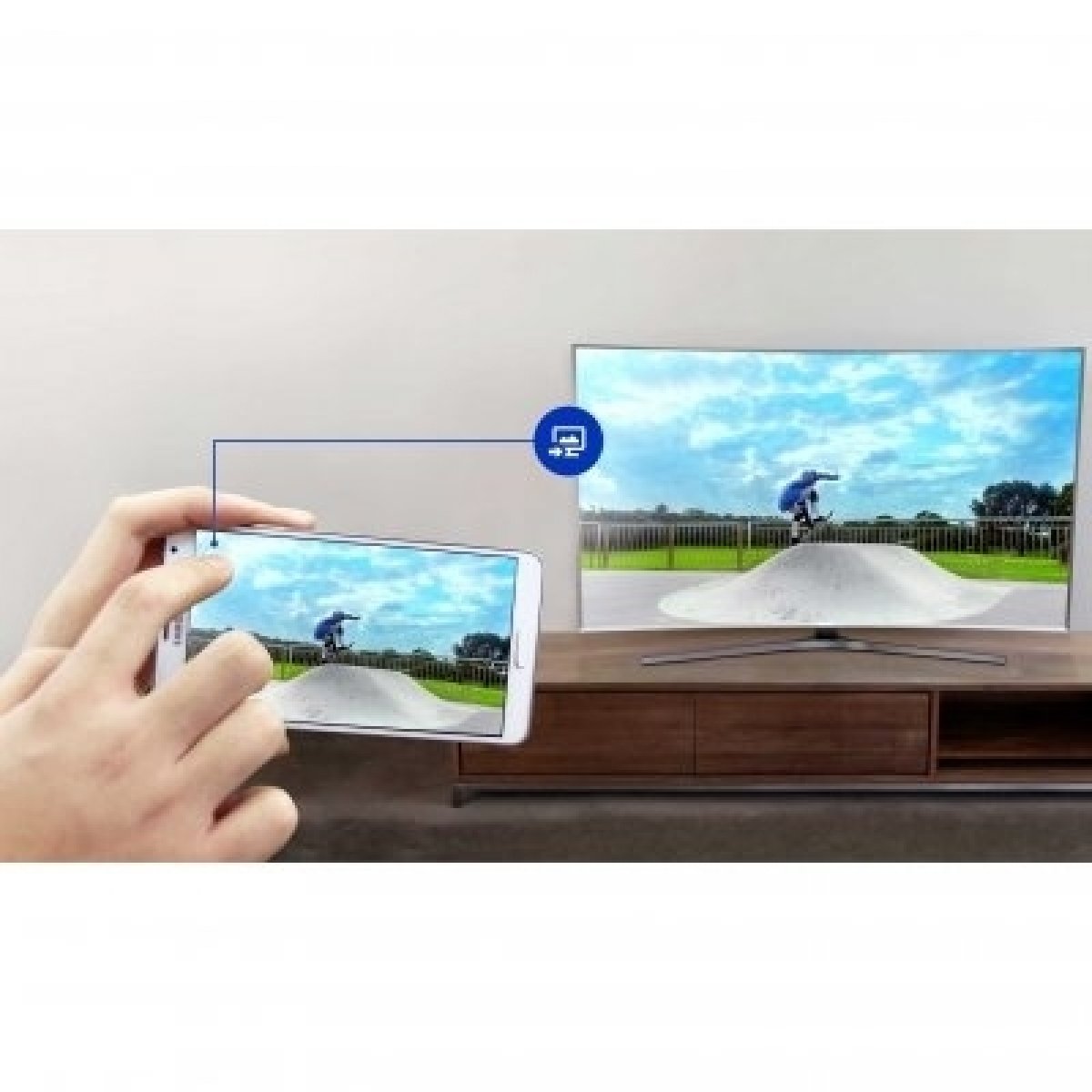 Prepojte televízor s inými zariadeniami pomocou Samsung Easy Sharing