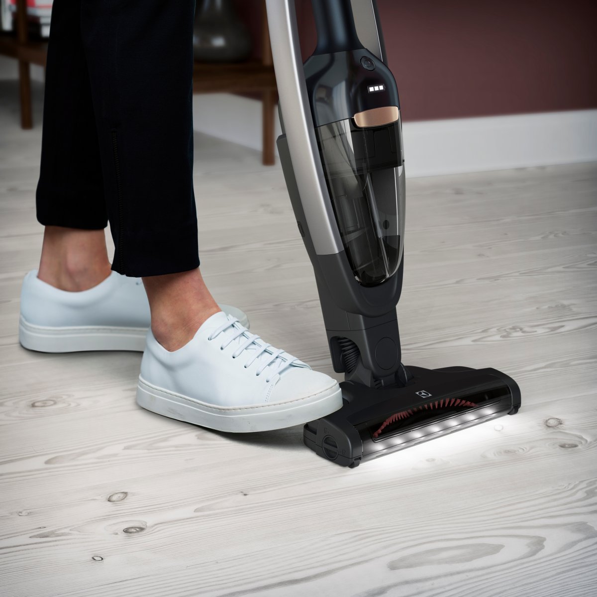 Jednoduché čistenie kefy vďaka BrushRollClean