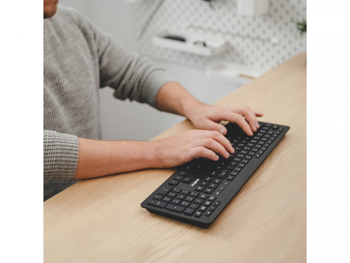 Špeciálny design kláves uľahčí písanie