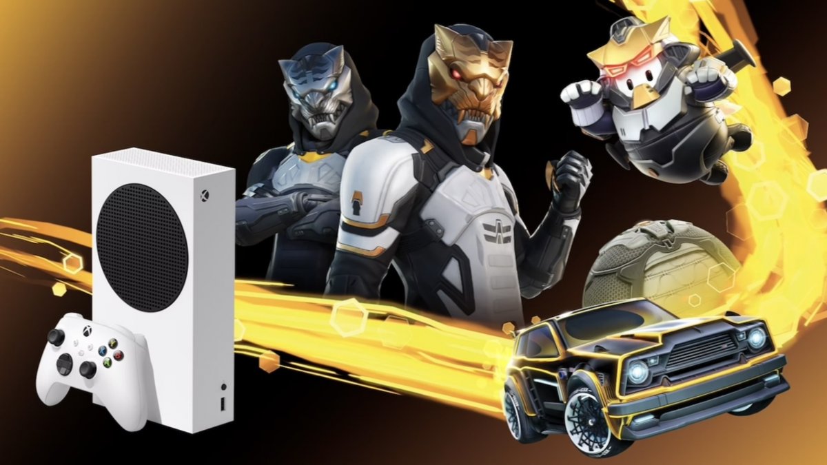 Microsoft Xbox Series S Gilded Hunter Bundle