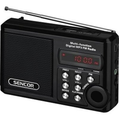 Ponúka FM rádio aj MP3