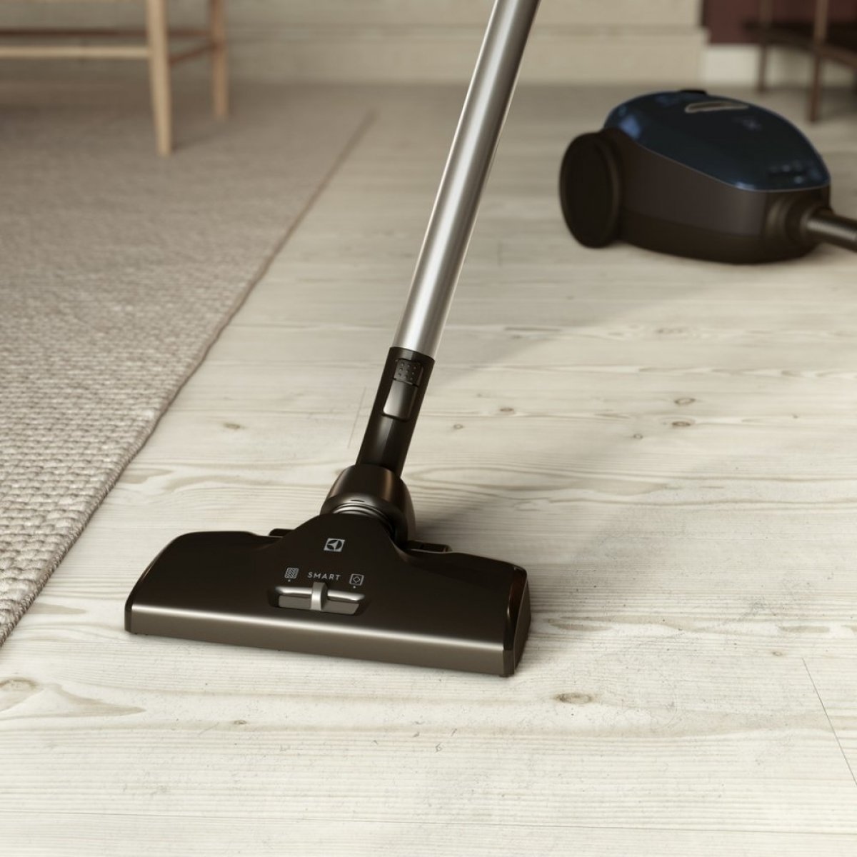 Dokonalá čistota na tvrdých podlahách aj na kobercoch