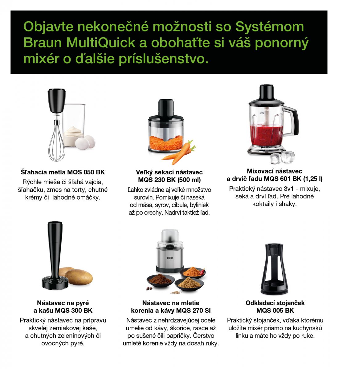 Braun MQS200BK