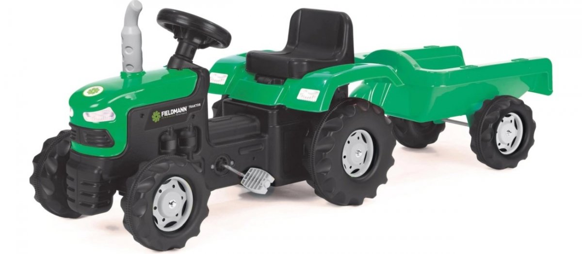 Buddy Toys BPT 1013 Šliapací traktor s prívesom