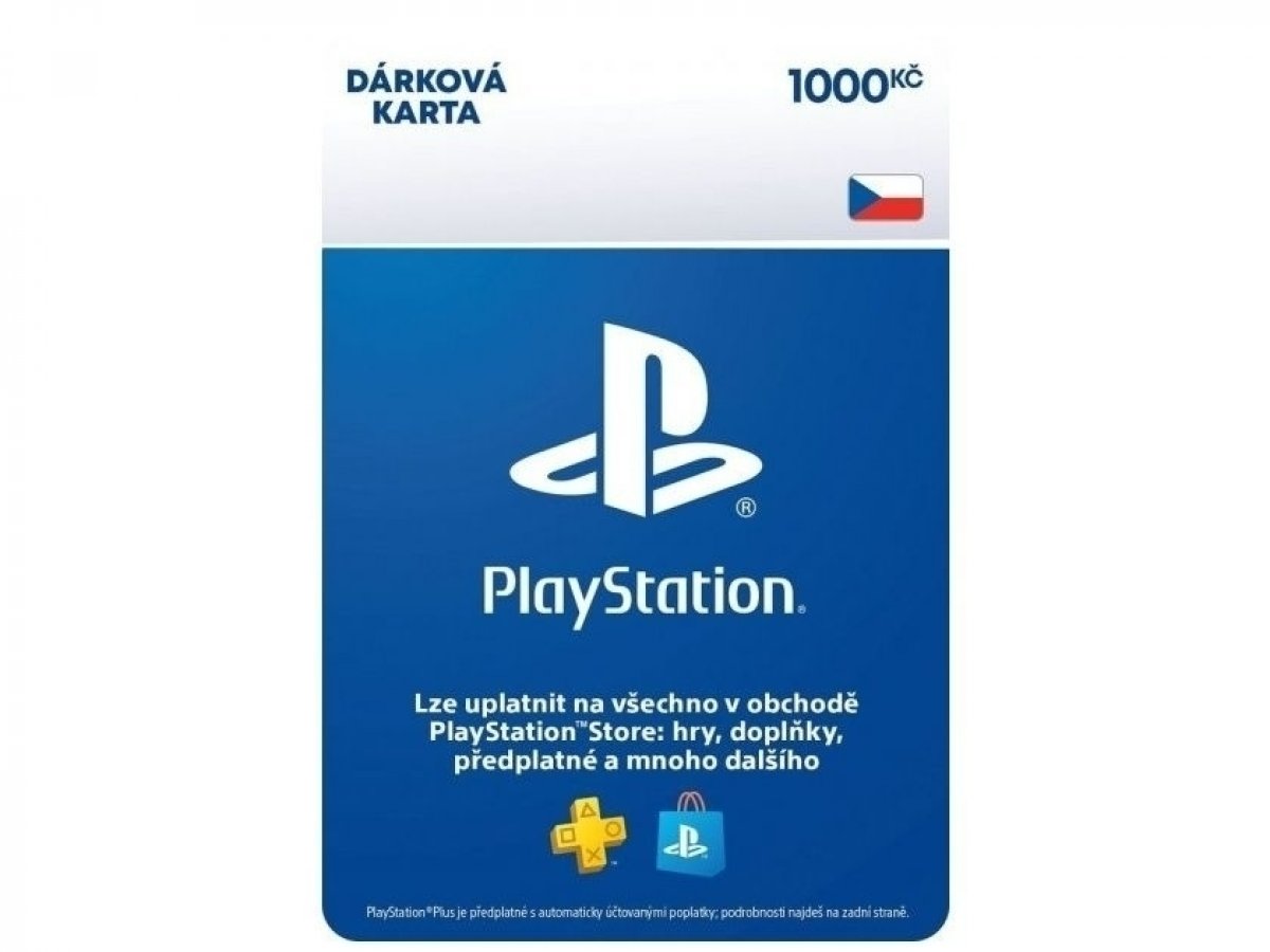 PlayStation Store predplatená karta 1000 Kč od 39,1 € - Heureka.sk