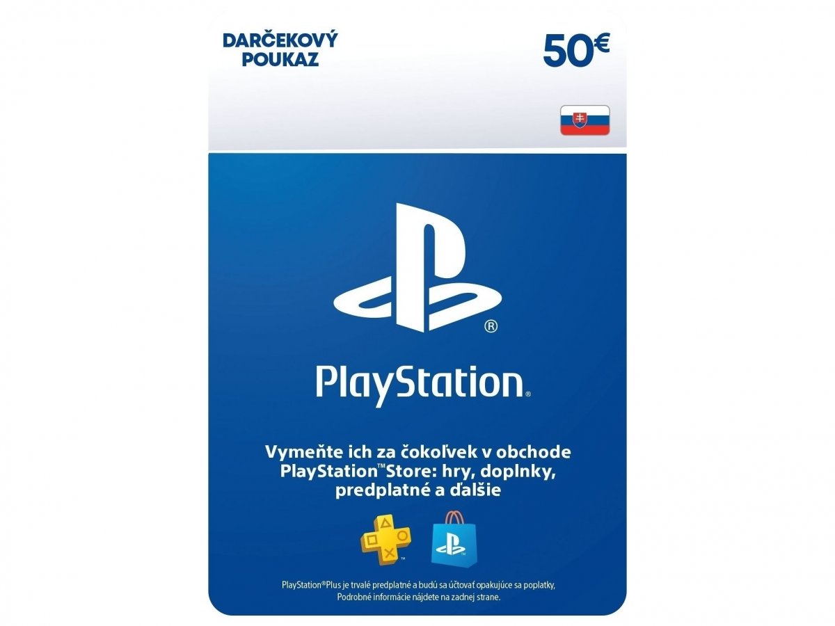 PlayStation Store predplatená karta 50 € od 47,45 € - Heureka.sk