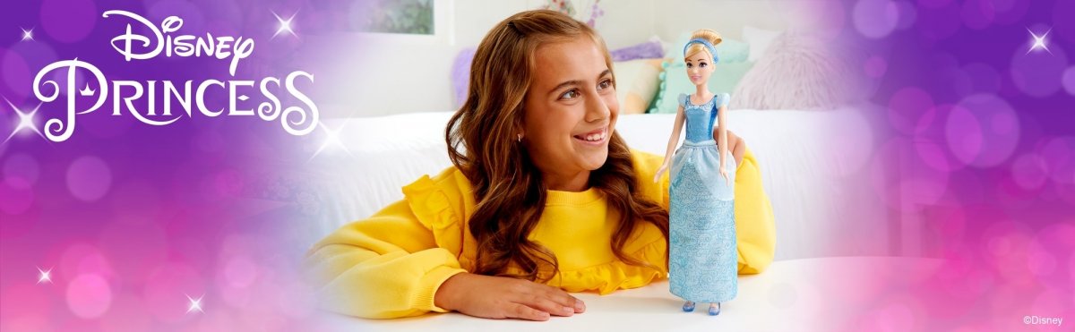 Mattel Disney PRINCESS princezná Popoluška