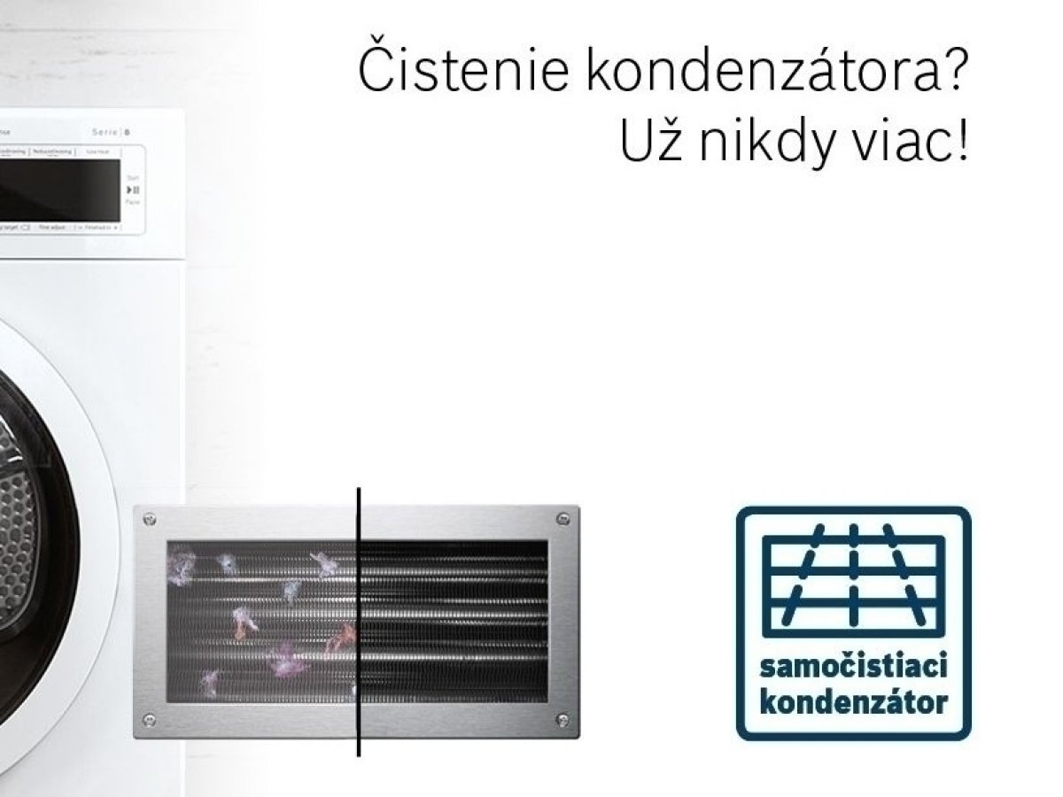 Čistenie kondenzátora? Už nikdy viac!