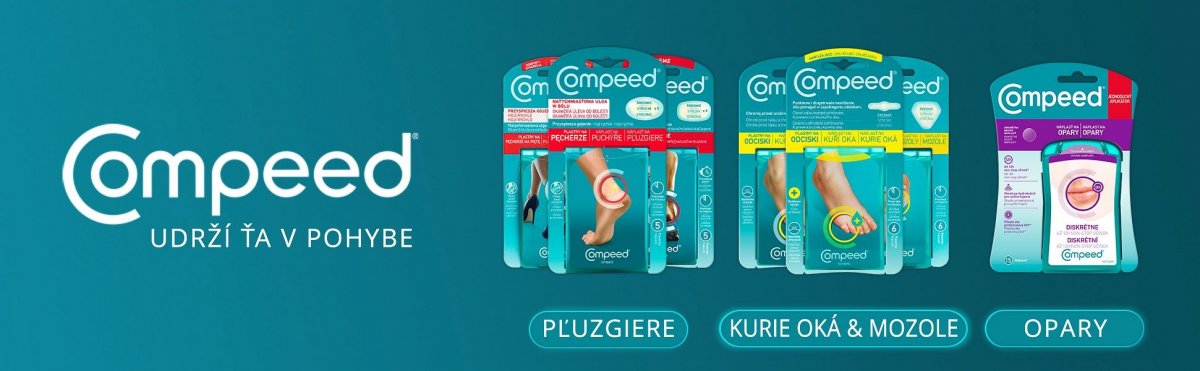 COMPEED Náplasti na pľuzgiere na päty 5 ks