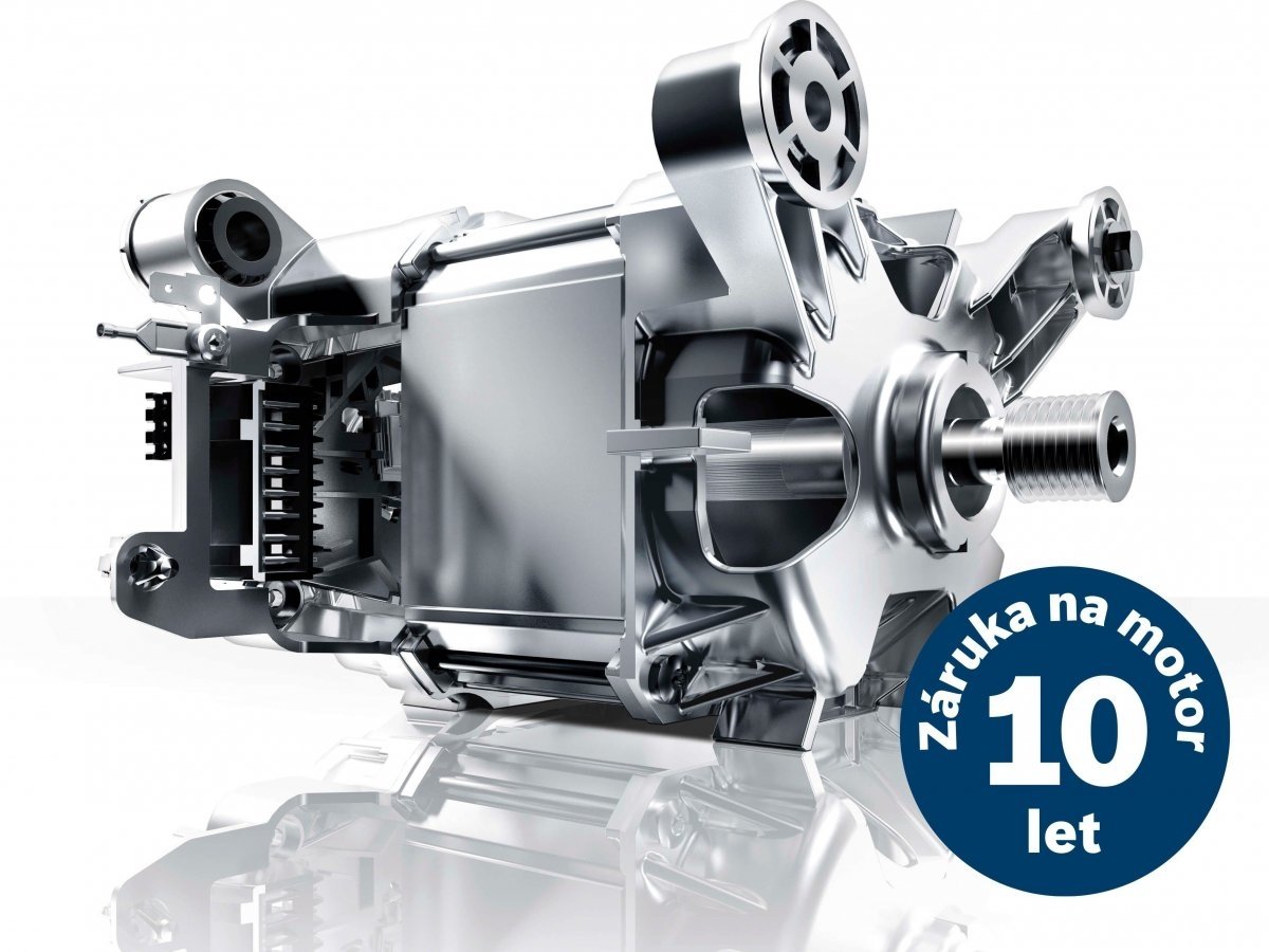 Efektívny a tichý motor s 10-ročnou zárukou
