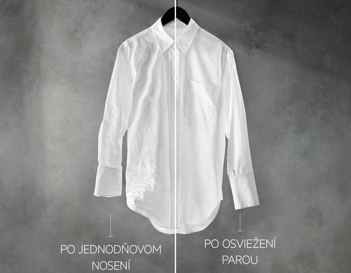 Sviežosť a žiadne pokrčené oblečenie