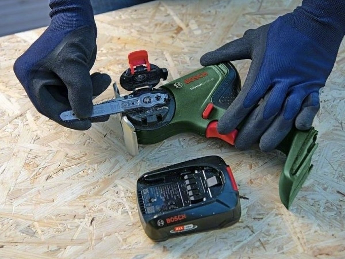 Jednoduchá a rýchla výmena pílového plátku