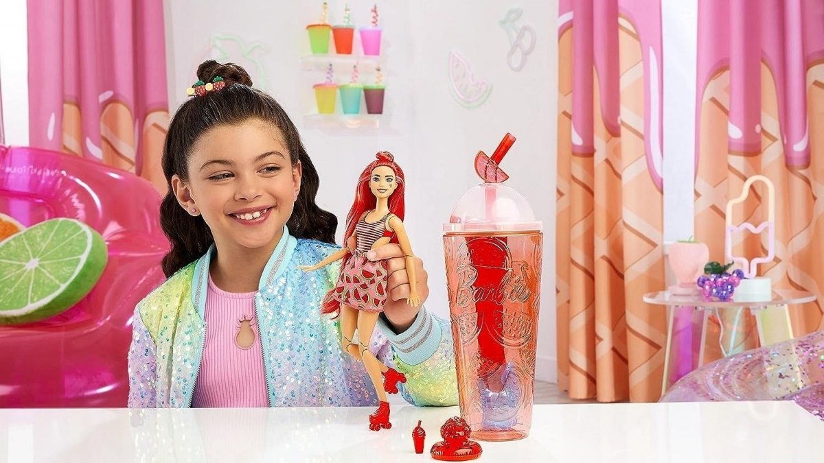Mattel Barbie Pop Reveal šťavnaté ovocie - MELOUNOVÁ TRIEŠŤ