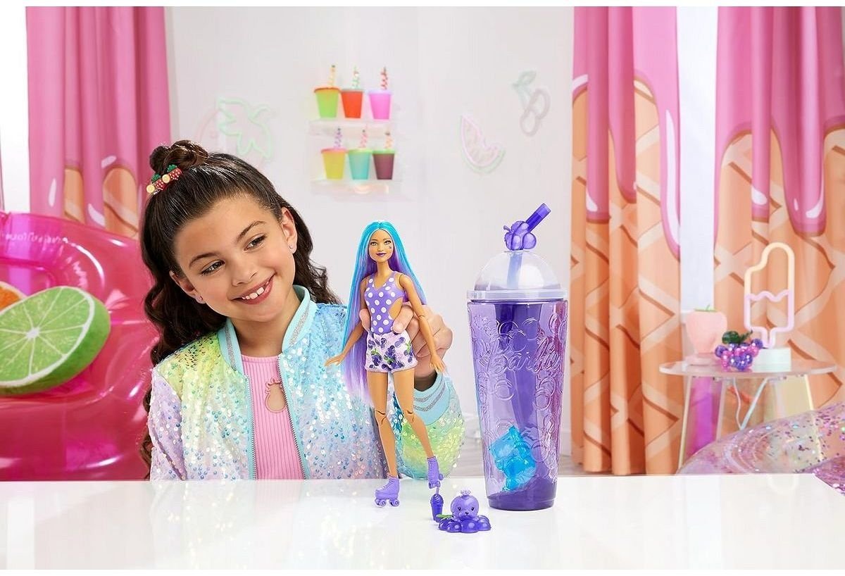 Mattel Barbie Pop Reveal Šťavnaté ovoce Hroznový koktejl