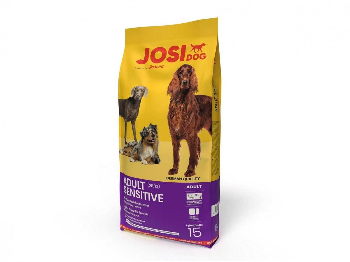 Kľúčové vlastnosti JosiDog Adult Sensitive