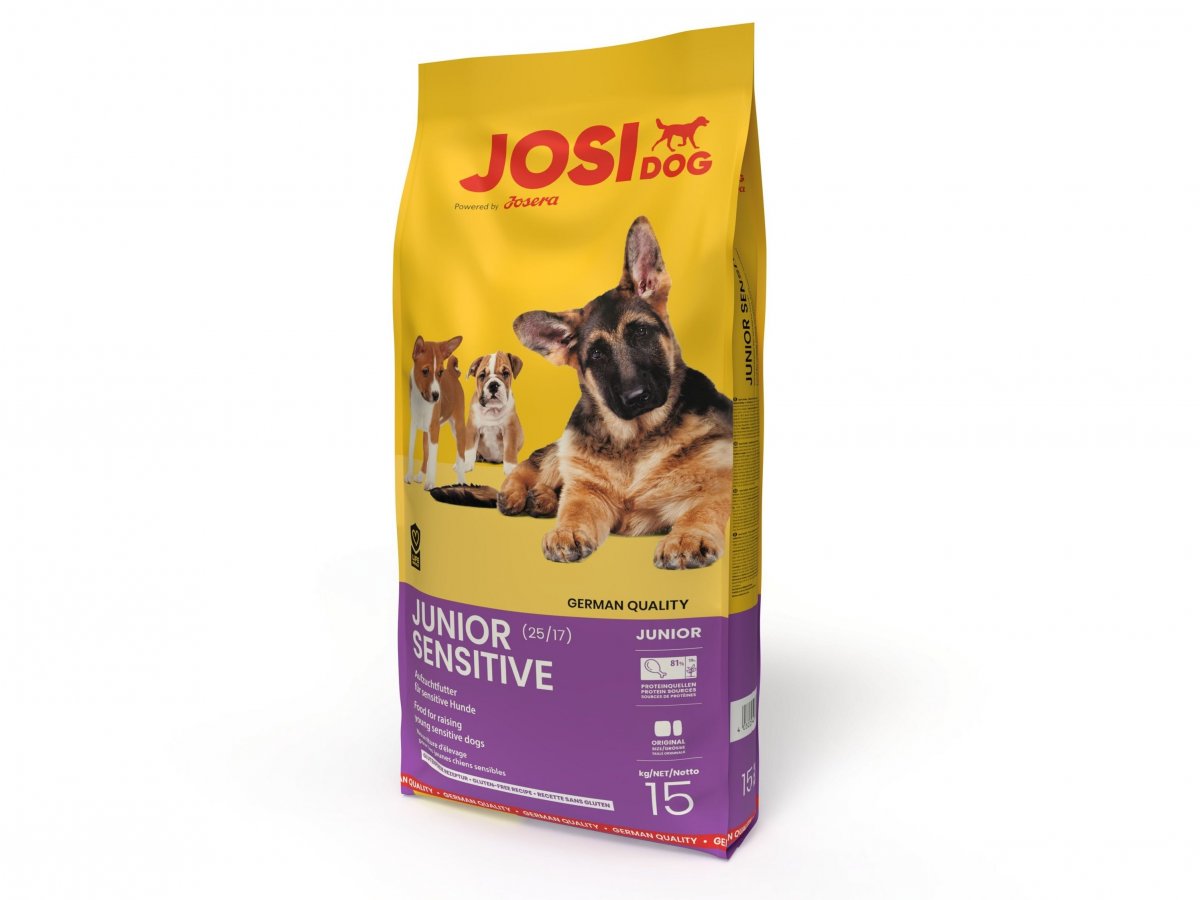 Kľúčové vlastnosti JosiDog Junior Sensitive