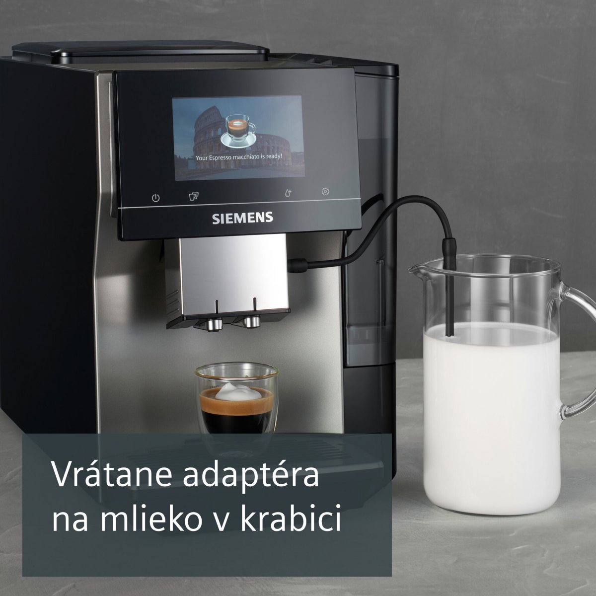 Vrátane adaptéra na mlieko