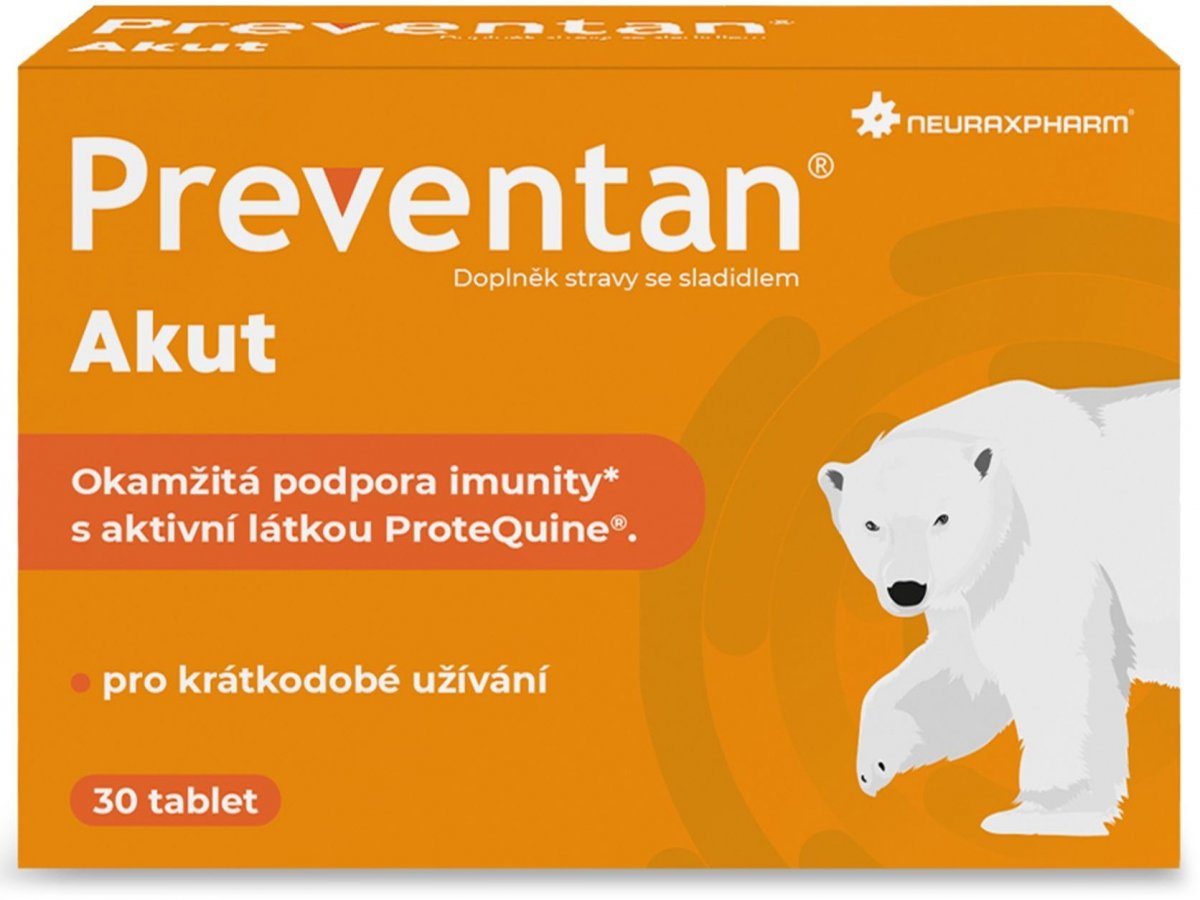 Vhodný na akútne užívanie