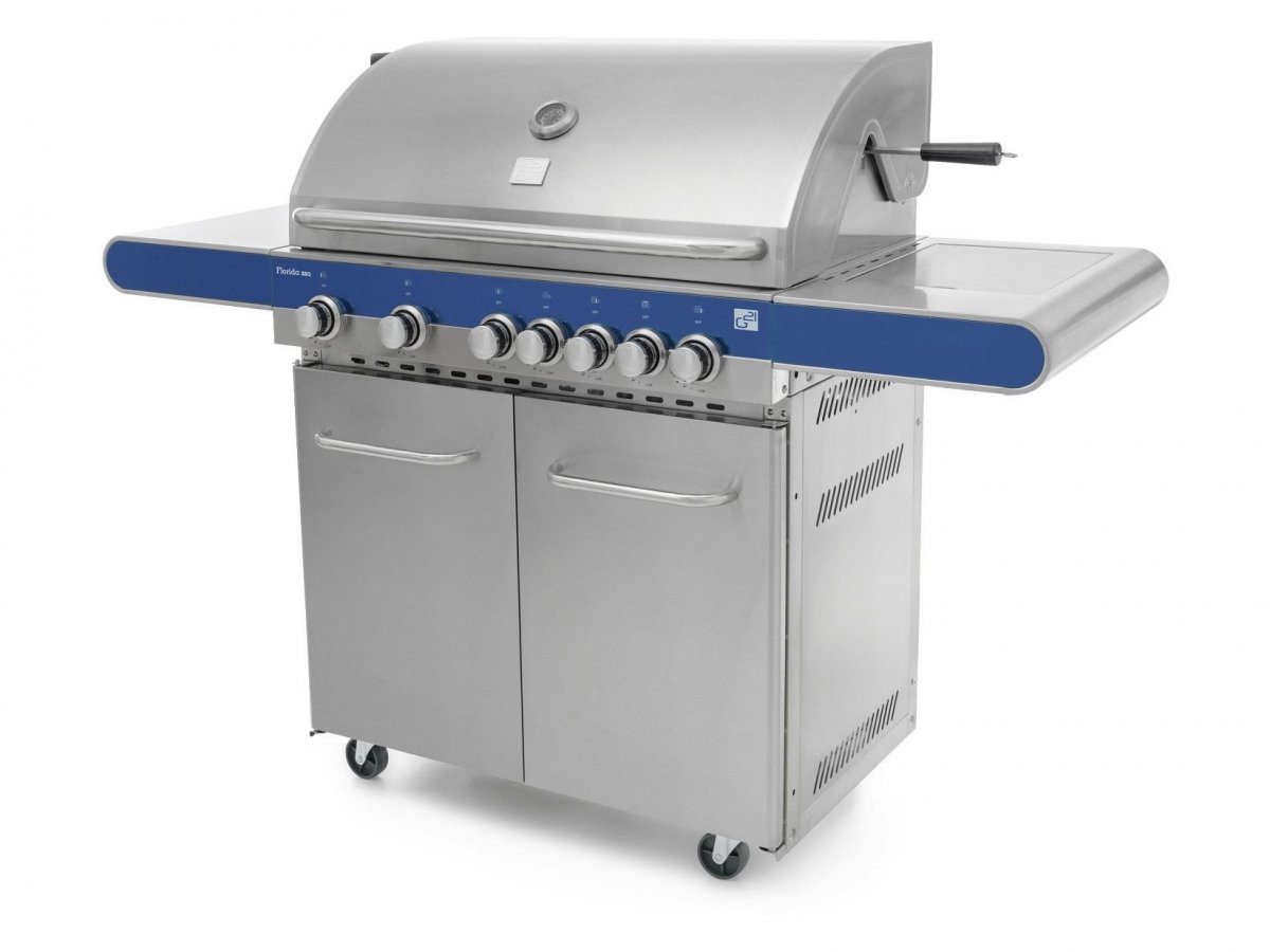 Hlavné prednosti plynového grilu G21 Florida BBQ