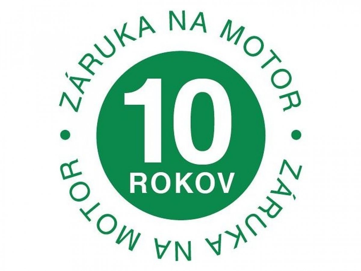 10 rokov záruka na motor