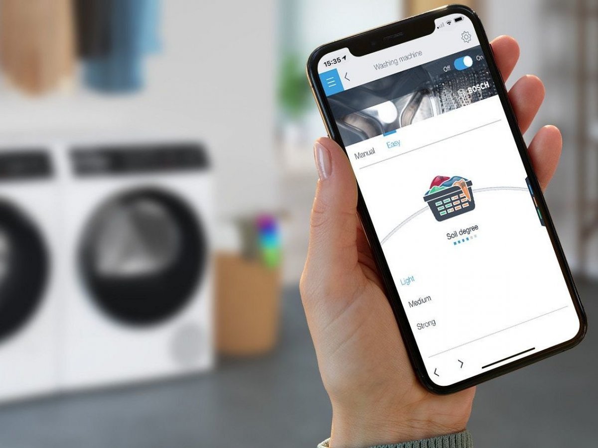 Smart Dry a Home Connect pre pohodlné ovládanie