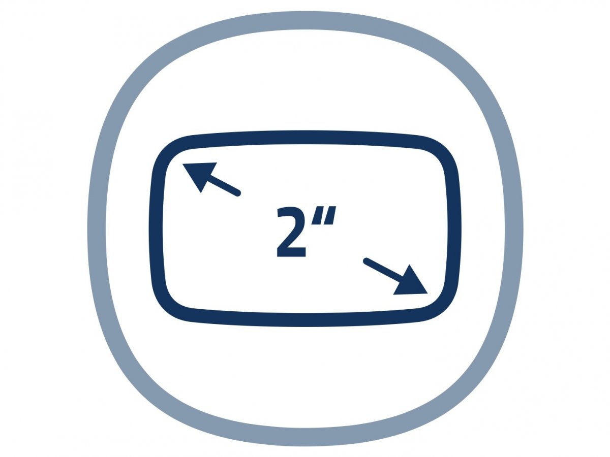 Prehľadný 2″ displej