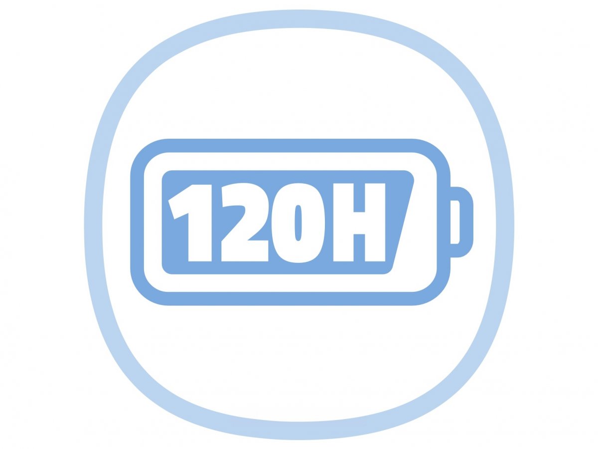 Výdrž až 120 hodín