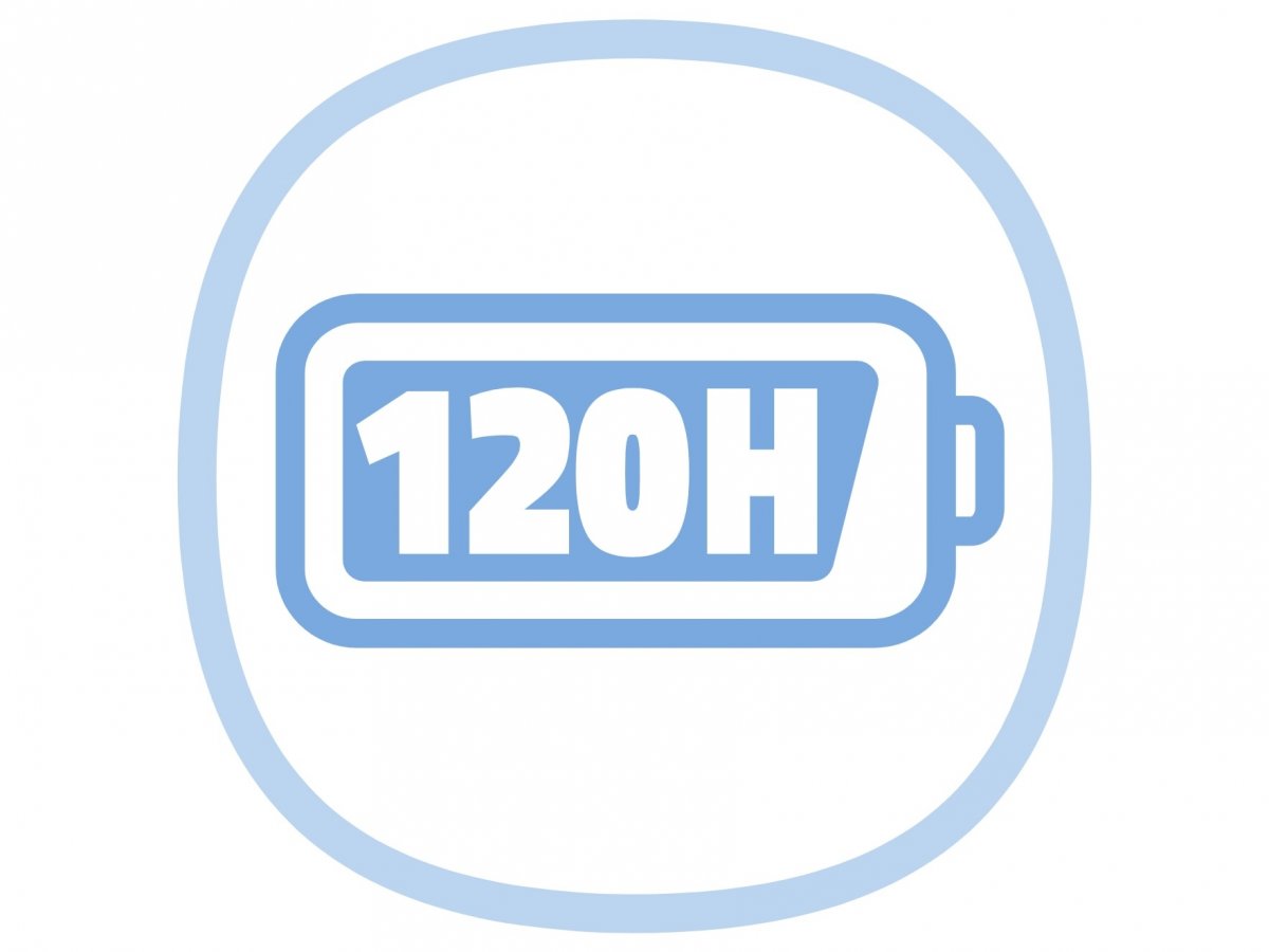 Výdrž až 120 hodín