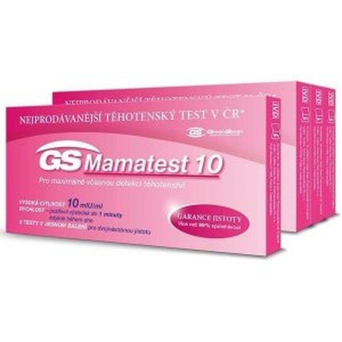 GS Mamatest 10 tehotenský test 2 ks od 1,58 € - Heureka.sk