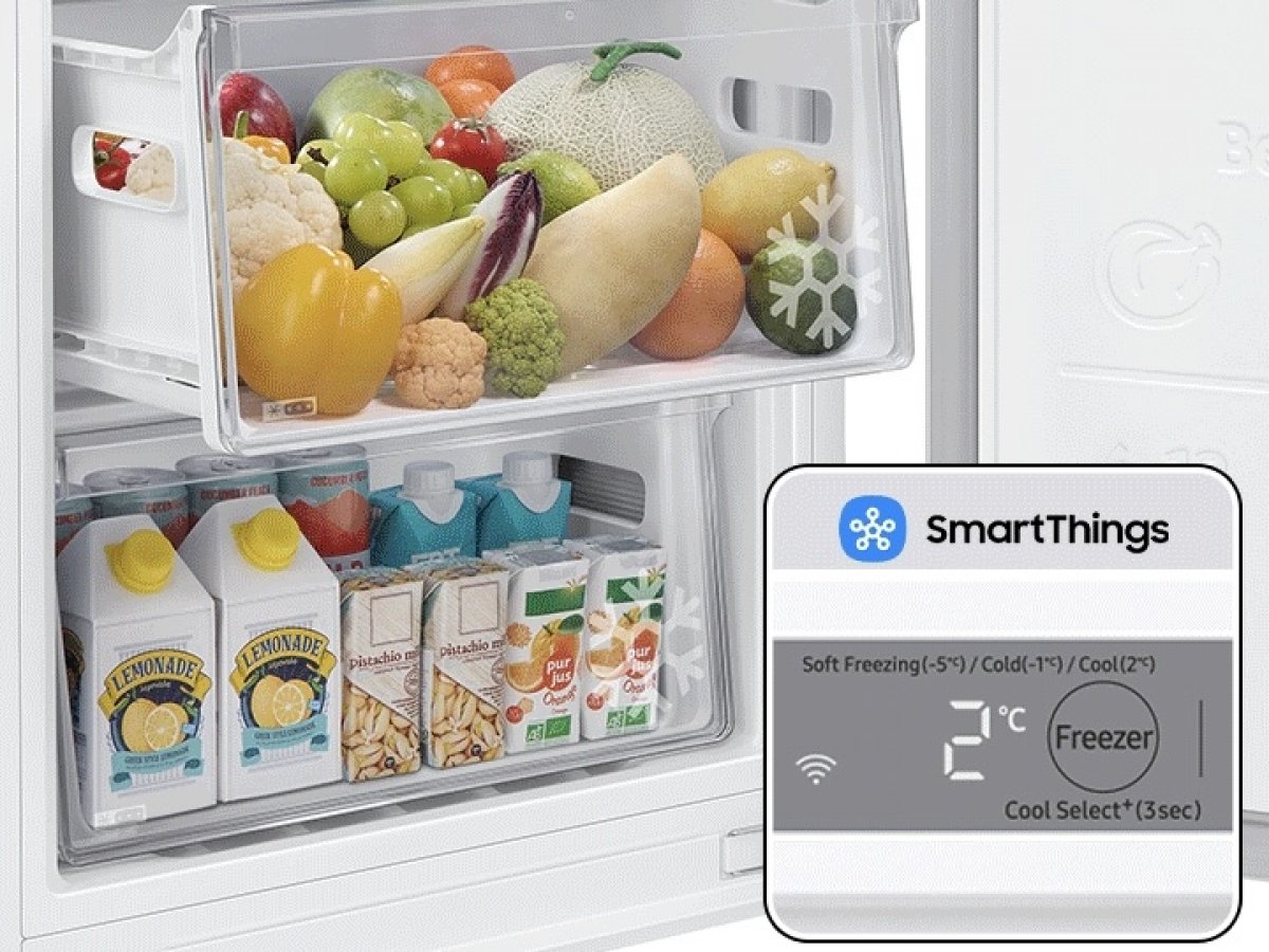 Flexibilné skladovanie potravín jedným dotykom