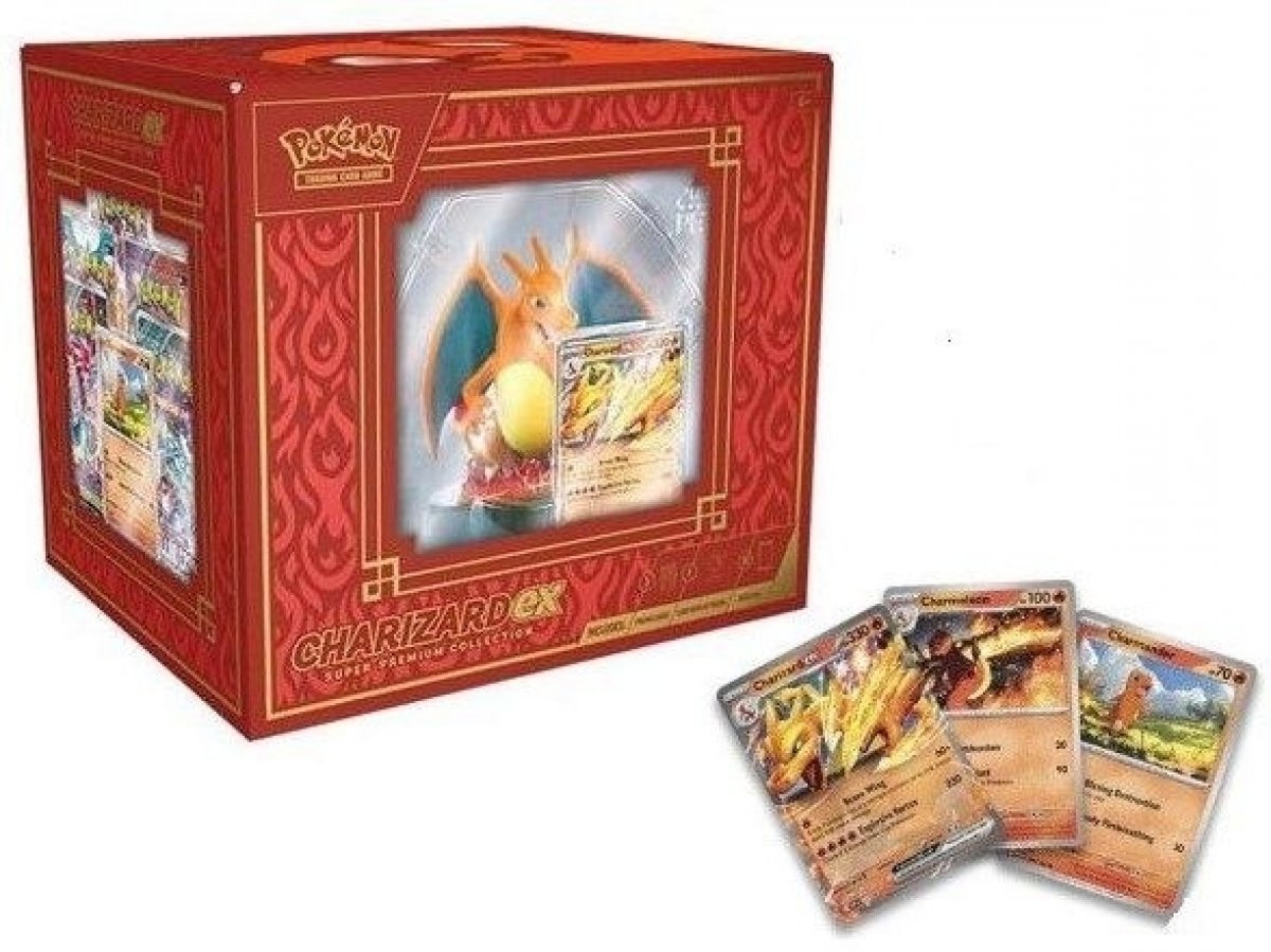 Charizard ex a jeho evolučný rad