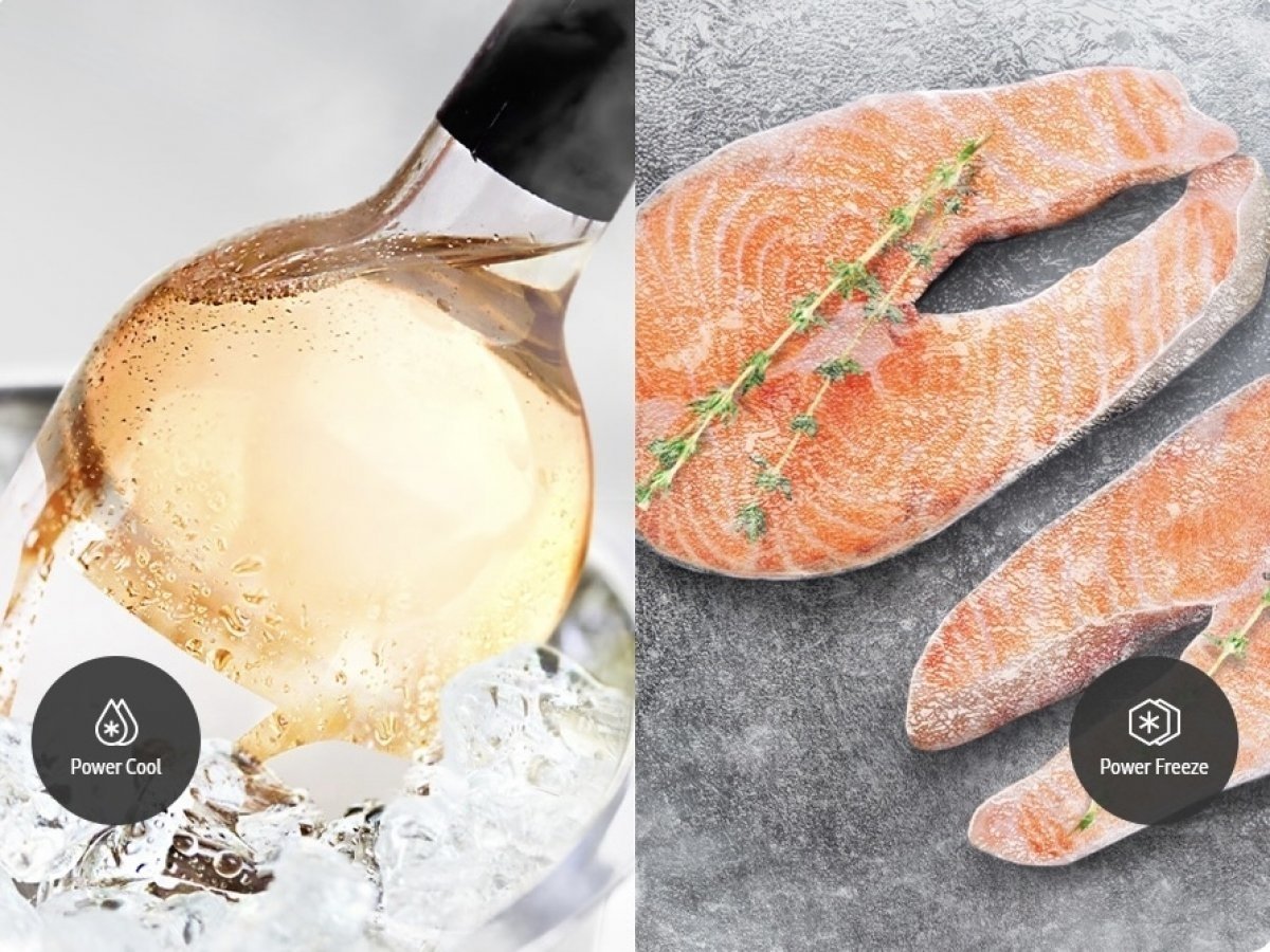 Rýchle chladenie a mrazenie