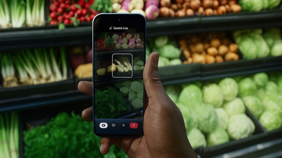 Chytrá pomoc s Gemini Live