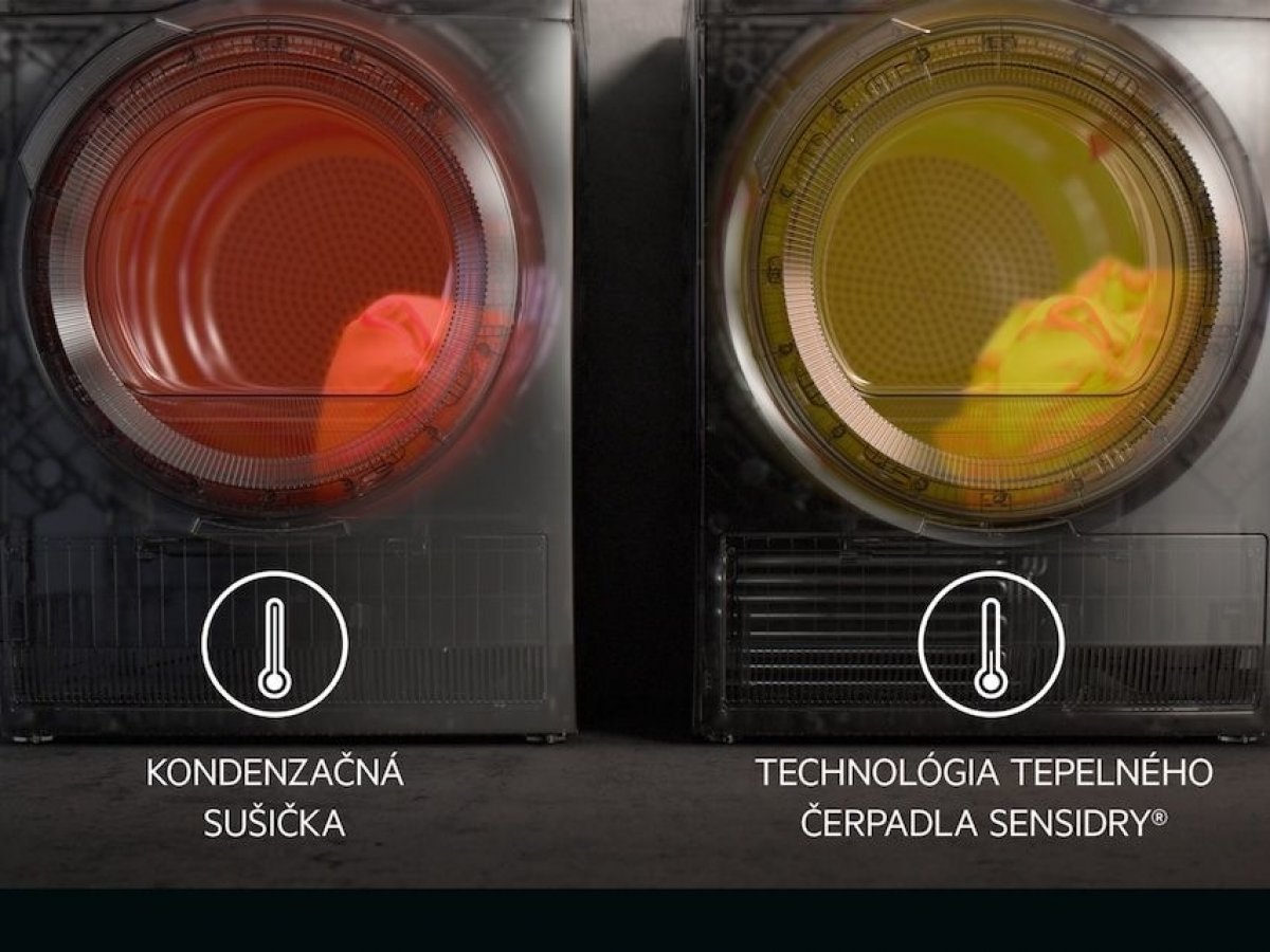 Jemné sušenie so SensiDry