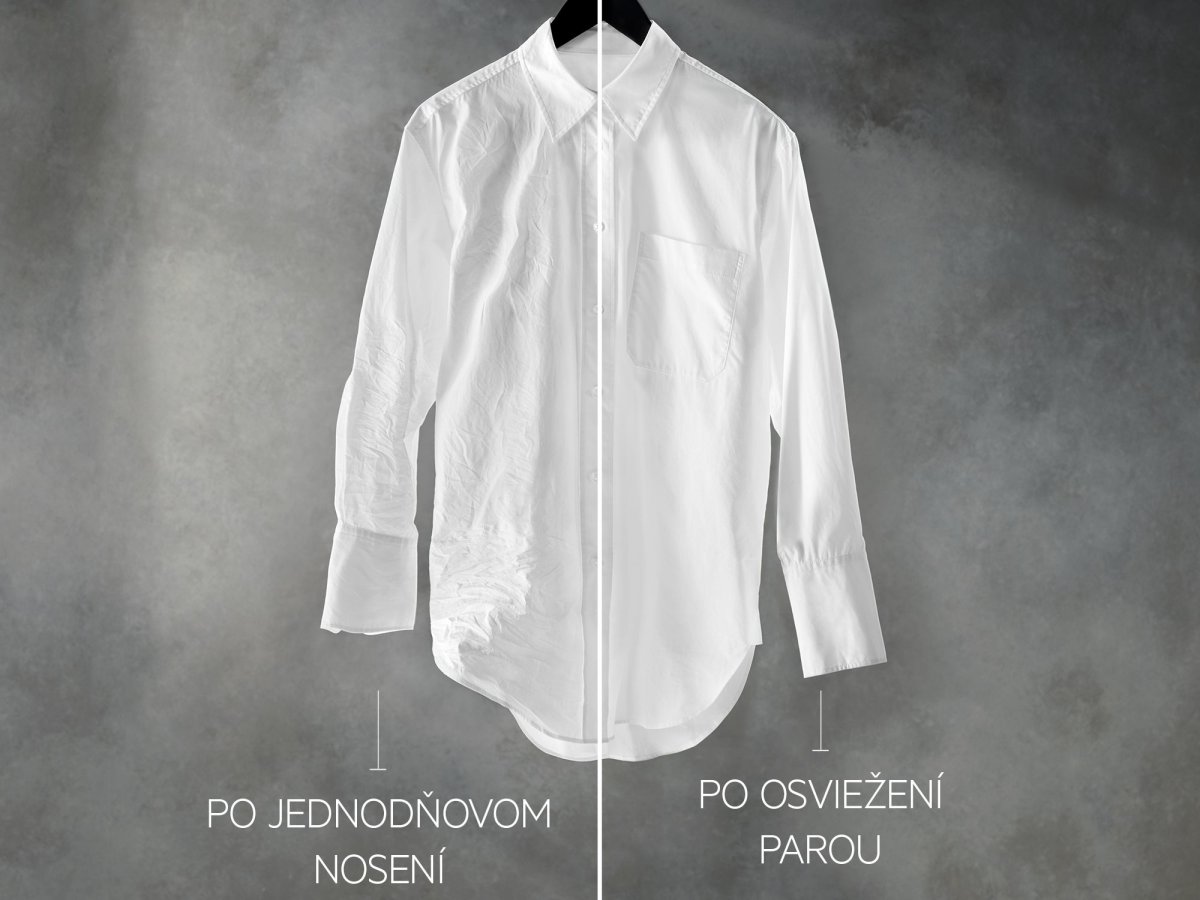 Pre svieže a hladké oblečenie